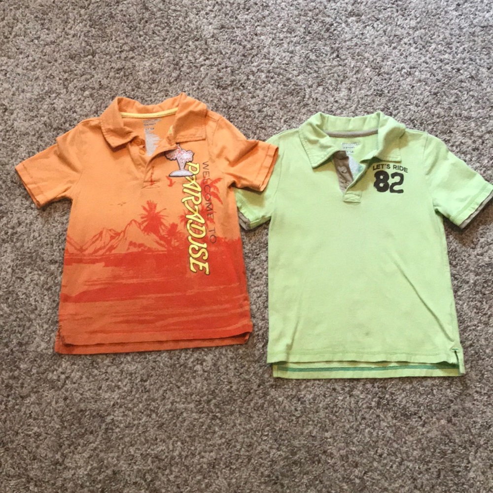 Boy Polo style t-shirt bundle
